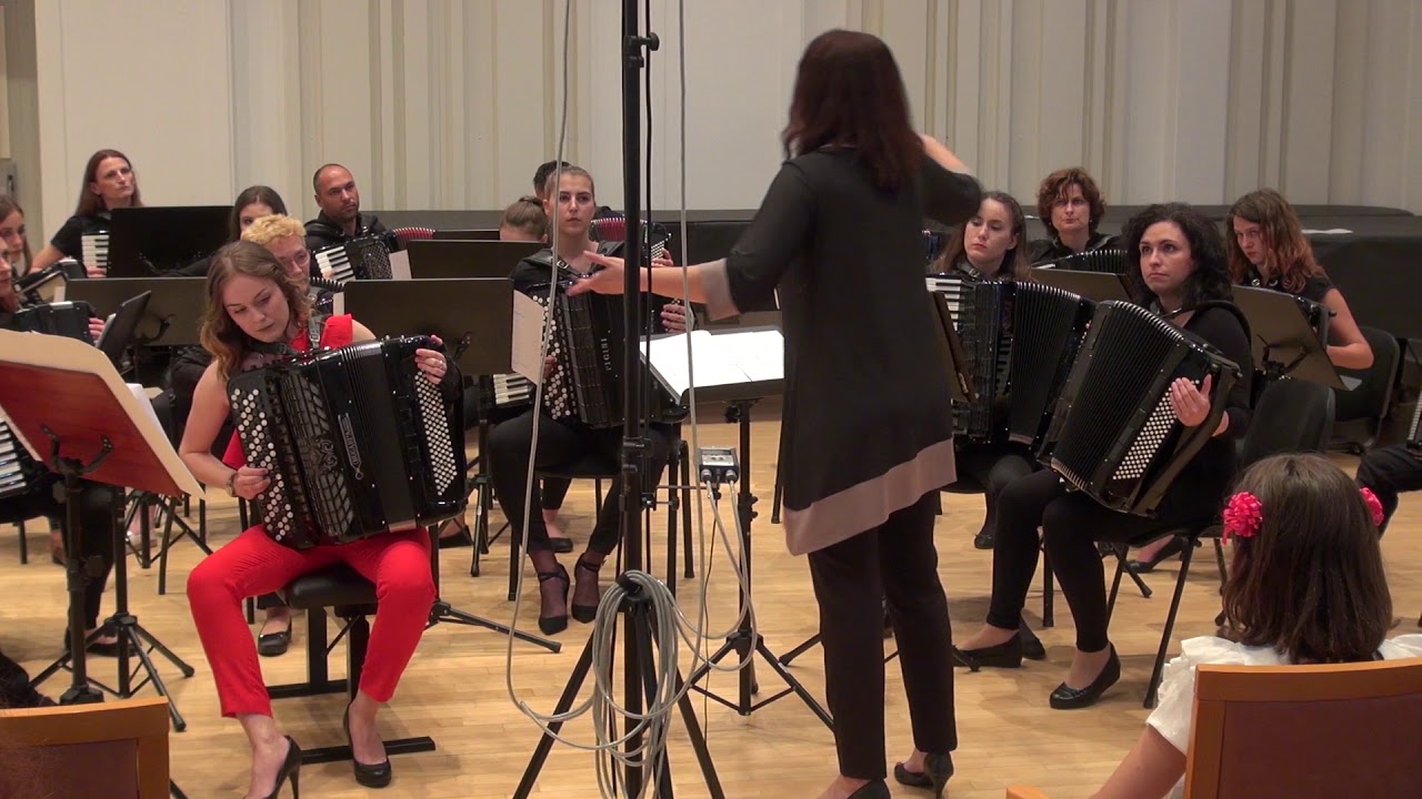 Astor Piazzolla -Ave Maria/Tanti anni prima - Accordion orchestra 
