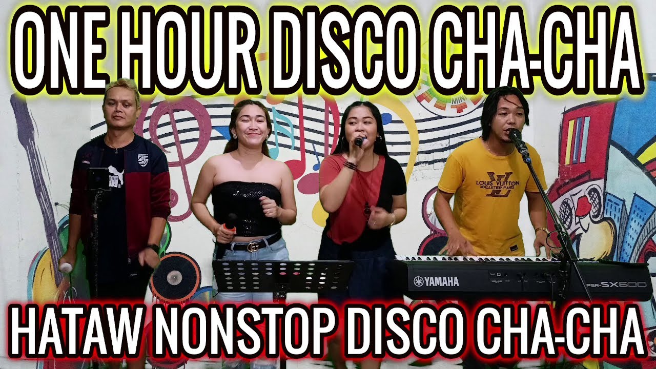 ONE HOUR DISCO CHA - CHA | HATAW NONSTOP DISCO CHA- CHA | RANDY, REA & TN DUO | ZALDY MINI STUDIO