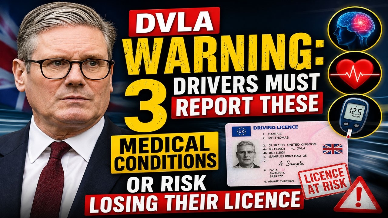 Предупреждение DVLA: водители обязаны сообщать об этих 3 заболеваниях, иначе рискуют лишиться прав
