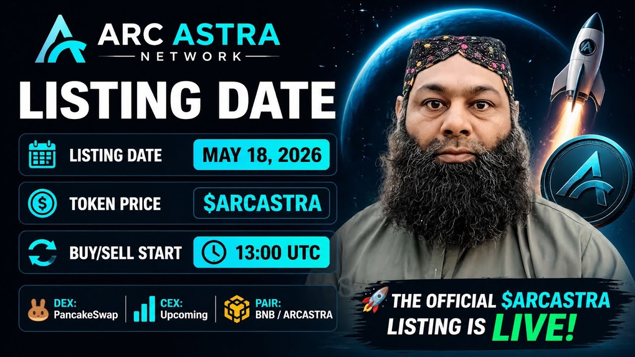 🚀 Arc Astra Listing Date | Token Price & Buy/Sell Start 🔥#arcastra 
