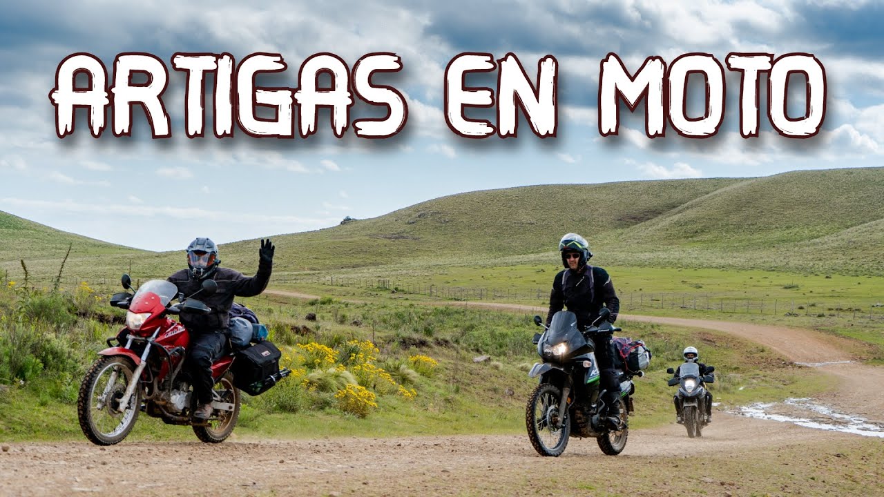 Norte Uruguayo en Moto - Minas de Amatistas ARTIGAS - Termas ARAPEY - Vstrom KLR 650 Falcon 400