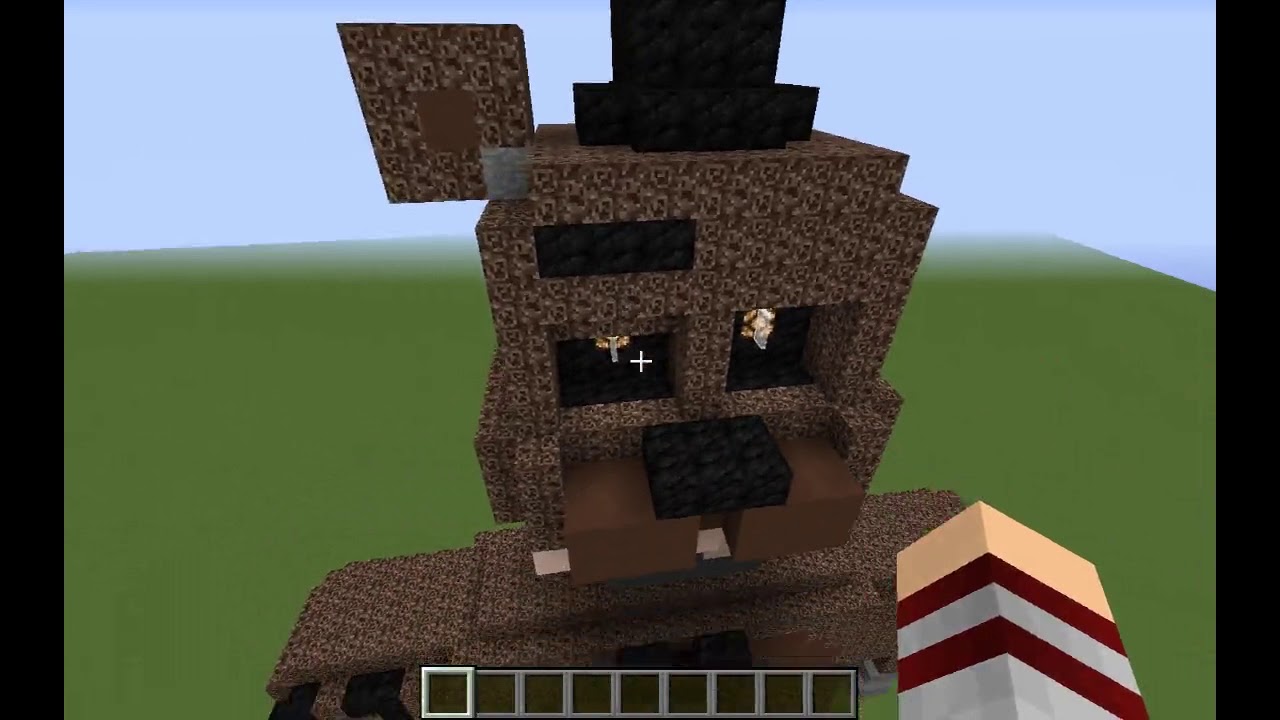 Ignited Freddy:  minecraft build showcase