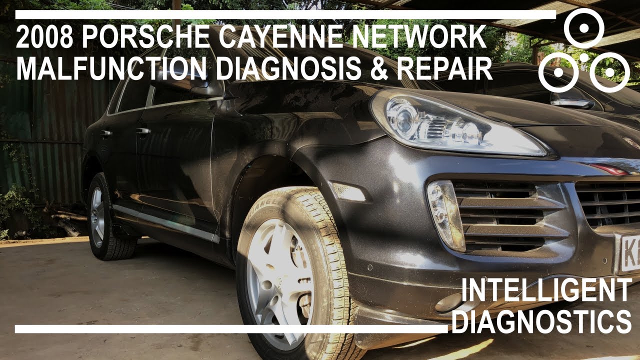 2008 PORSCHE CAYENNE NETWORK AND AC DIAGNOSIS & REPAIR
