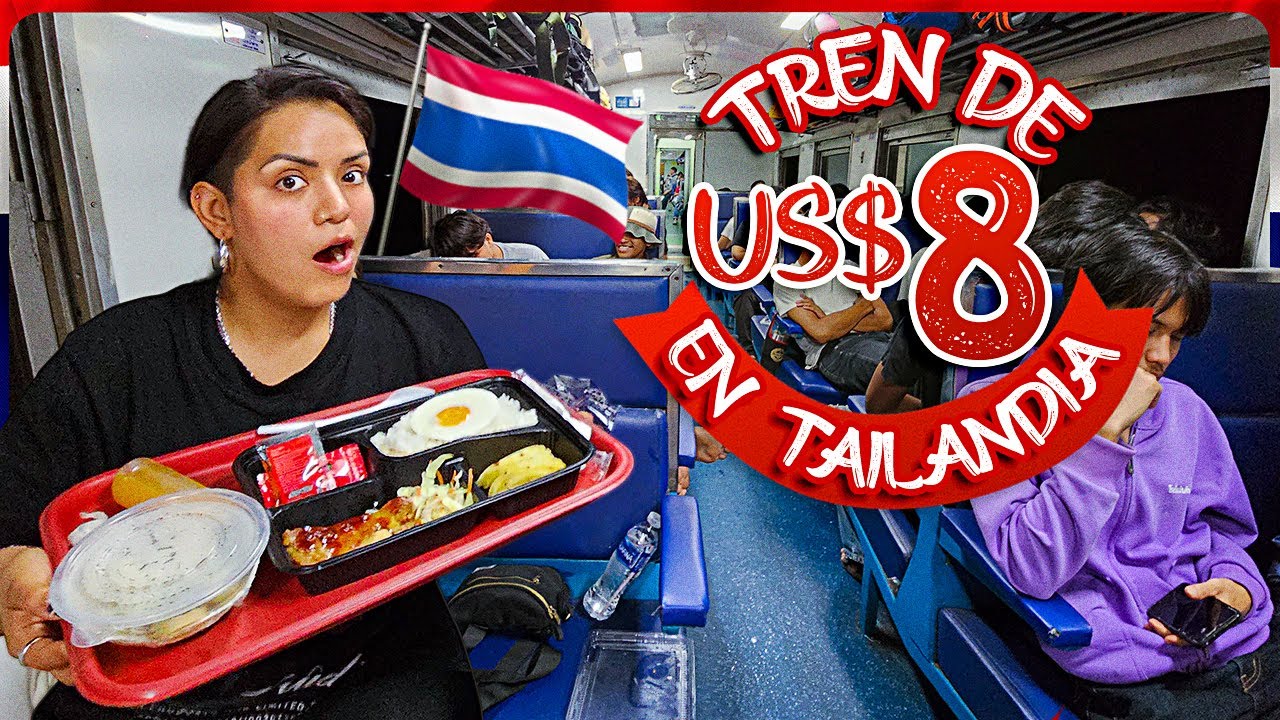 ¿Valió la pena el ahorro? Viajamos a Chiang Mai en un tren de 13 Horas 💸🚂