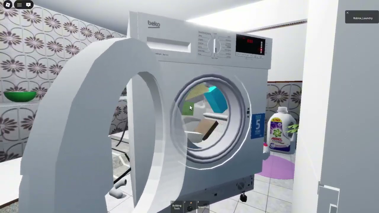 ROBLOX We Destroy Candy & Beko Washing Machines 😱