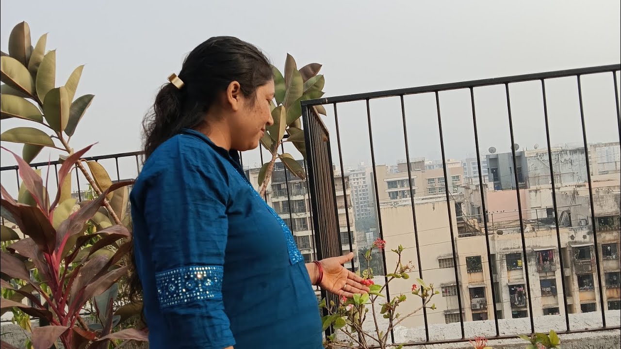 मुम्बई टेरेस के खूबसूरत नजारे 😊😊😊😊 sunita Uk Vlogs £#@souravjvlogs 