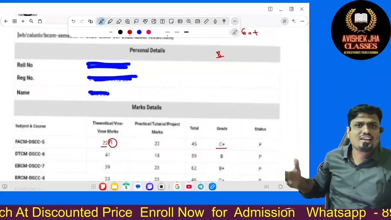 Calcutta University Result Scam😡 | Grace Marks Given By CU | Miracle 