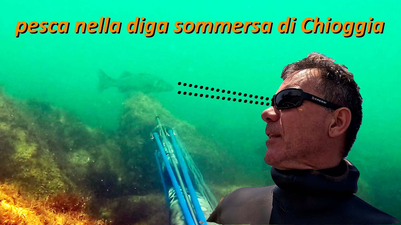 pesca nella diga sommersa di chioggia e pellestrina