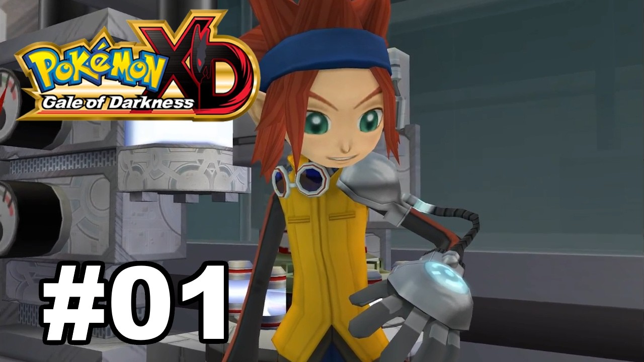 Pokemon XD: Gale of Darkness - Part #01: The Pokemon HQ Lab