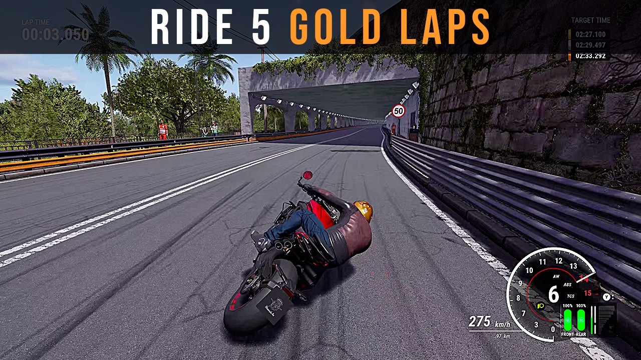RIDE 5 Gold Laps - French Riviera, Donington Park & Road Atlanta