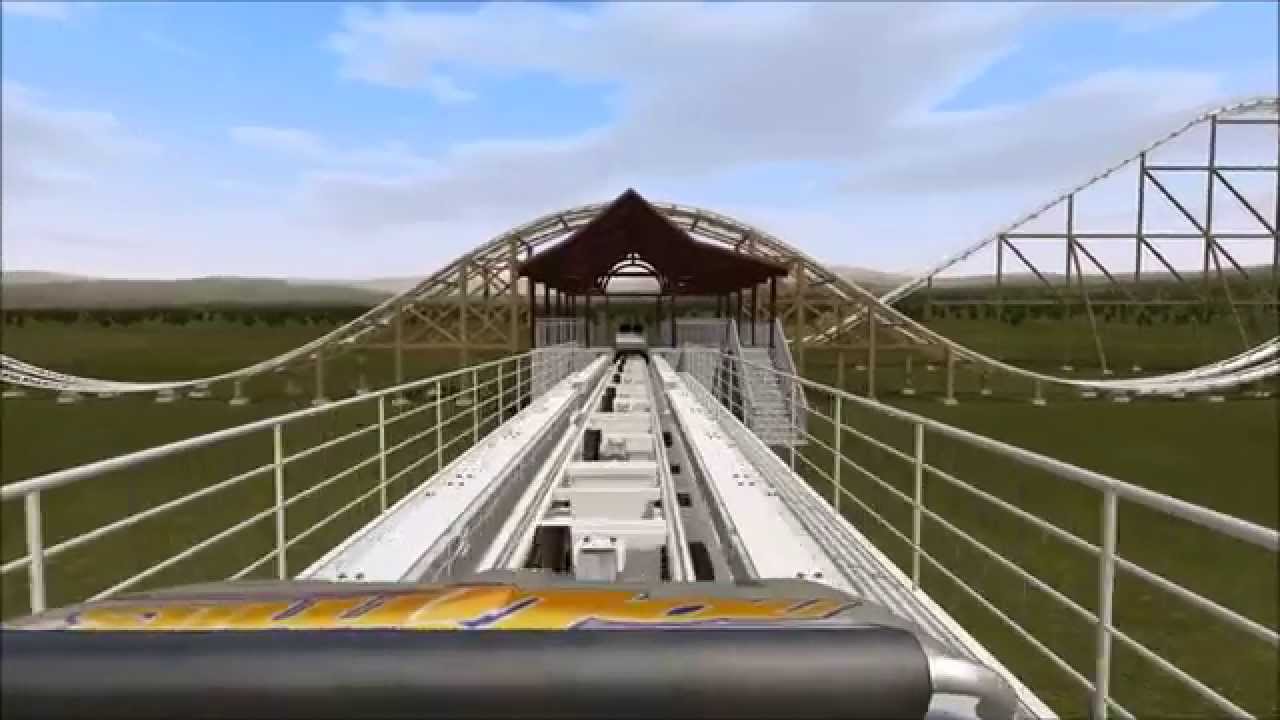 Nolimits Coaster 2 Trans-Wald Railway Onride POV