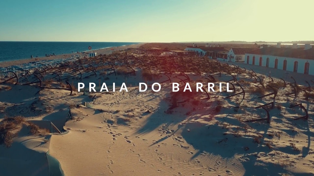 Praia Do Barril Beach - Tavira, Portugal DJI Mavic Pro 4K Drone video