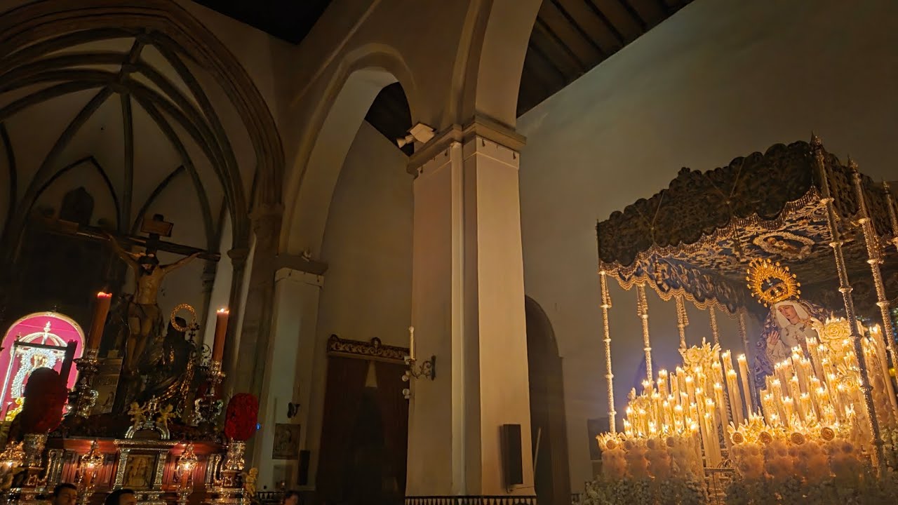 Entrada Virgen de la Hiniesta 2025 #semanasantasevilla #semanasanta