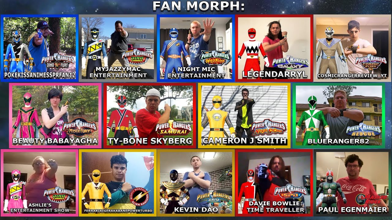 14 Fan Morphs Group Collabs (Samurai, Mystic Force, Ninja Storm & More+)