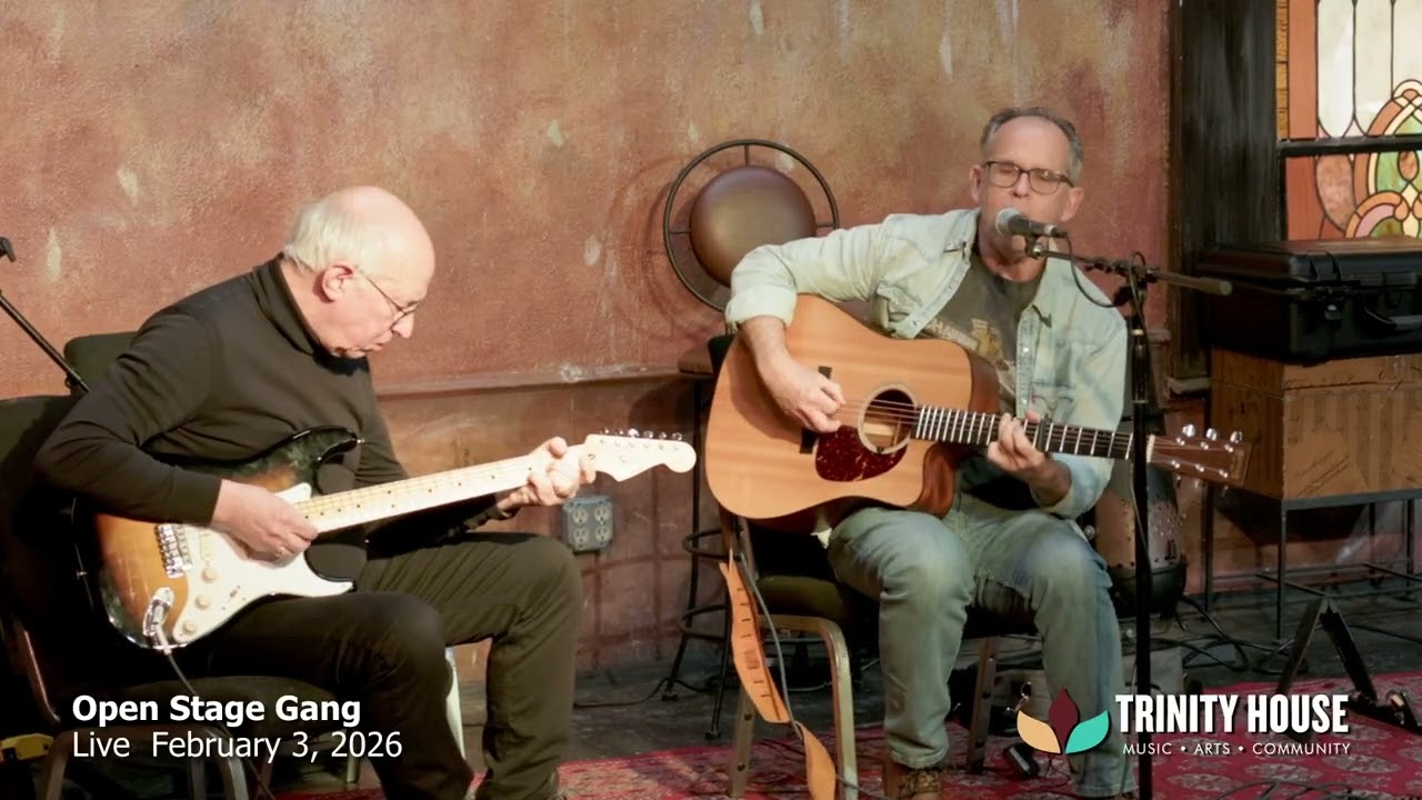 Mike Ward and Ludwig  Brabetz 02 at Open Stage 02 03 26