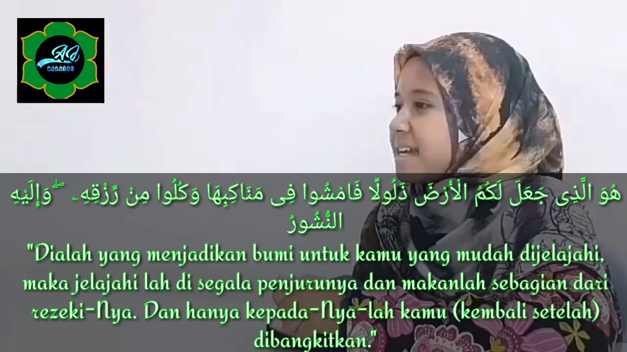 Masyaallah😍🌹!!!suaranya eneng aina bagus banget anak didik ustadz fahmi tadabur al-mulk