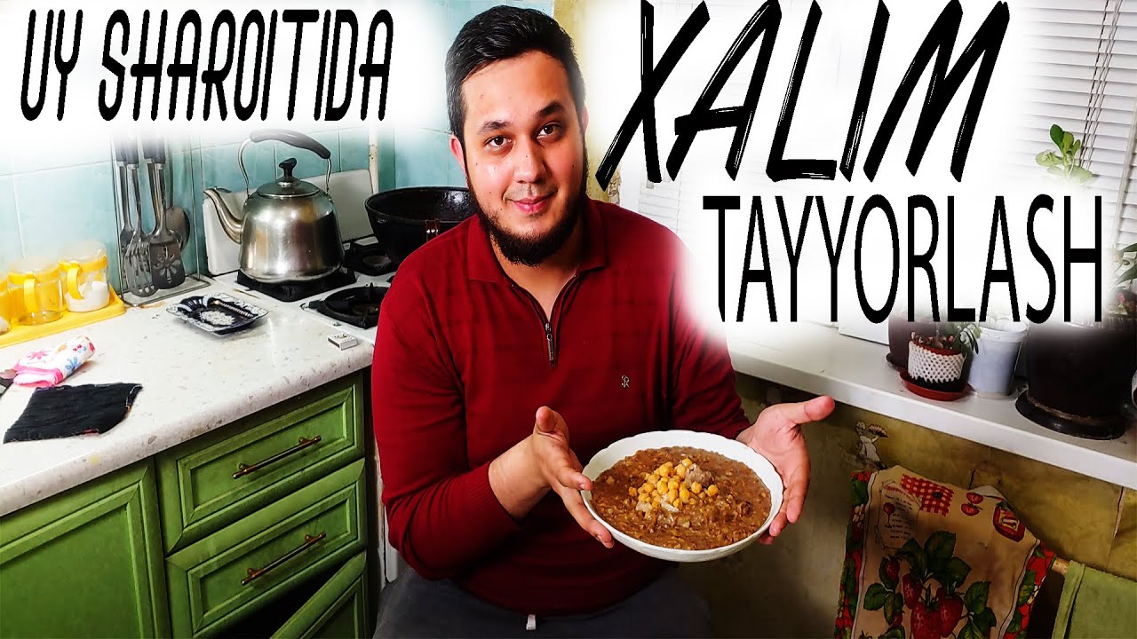 UY SHAROITIDA XALIM TAYYORLASH//HALIM N1