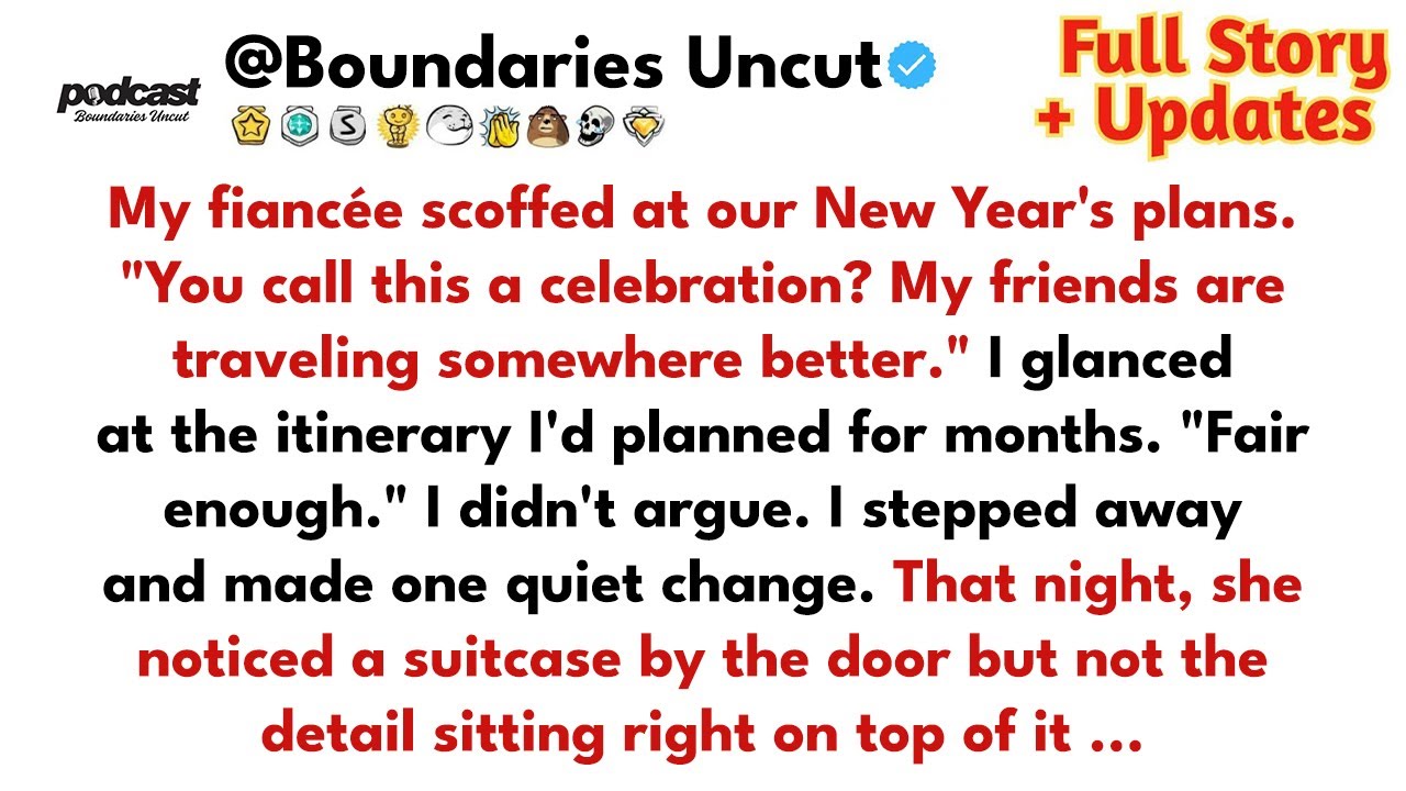 My Fiancée Scoffed At Our New Year’s Plans. “You Call This A Celebration_ My Friends Are Traveling
