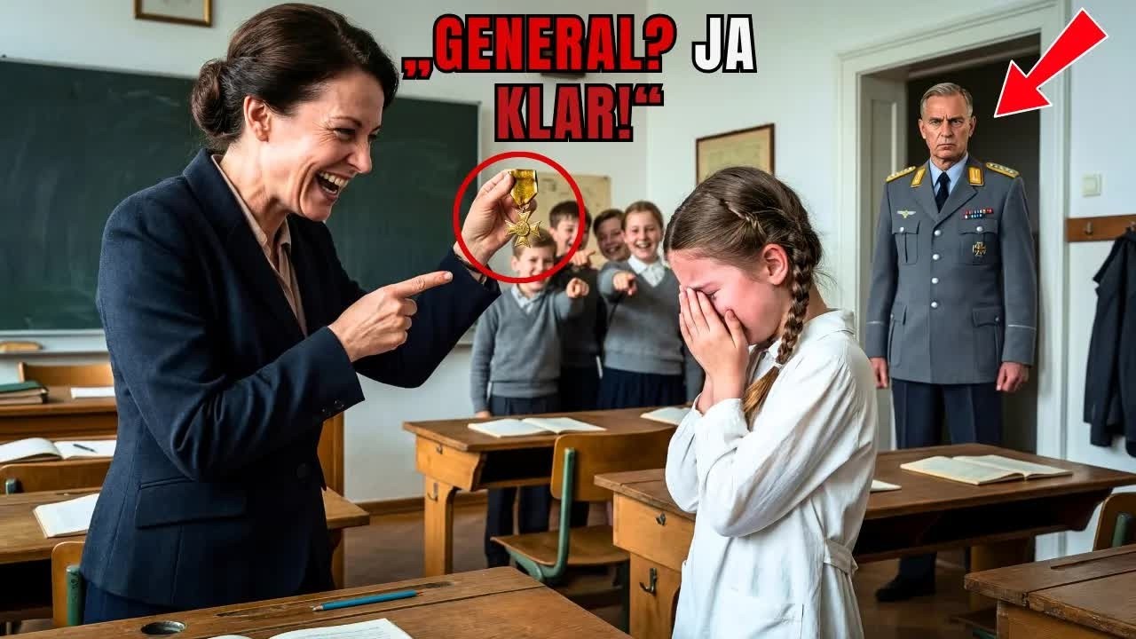 Lehrerin lacht über General Tochter & „Schrott Medaille“  5 Minuten später ist sie arbeitslos!