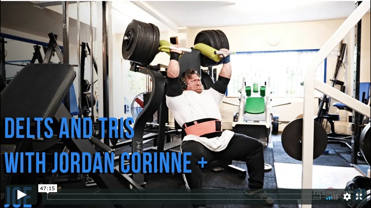 Delts and Triceps with Jordan| Highlights