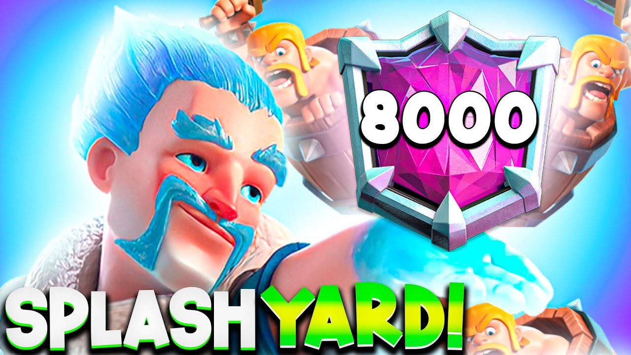 END OF SEASON TOP LADDER  w/ Splashyard | Clash Royale