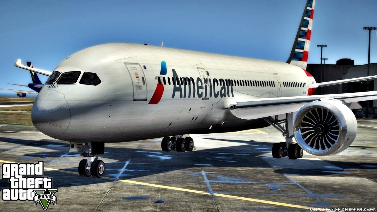 GTA 5 Pilot Mod - Boeing 787-8 Dreamliners Flying to Paleto Bay Internationa Airport