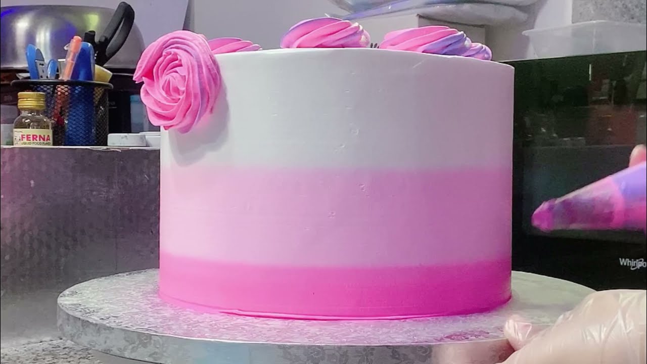 How to make Easy Unicorn Cake Design | Unicorn Cake | #Mikurtzel TV