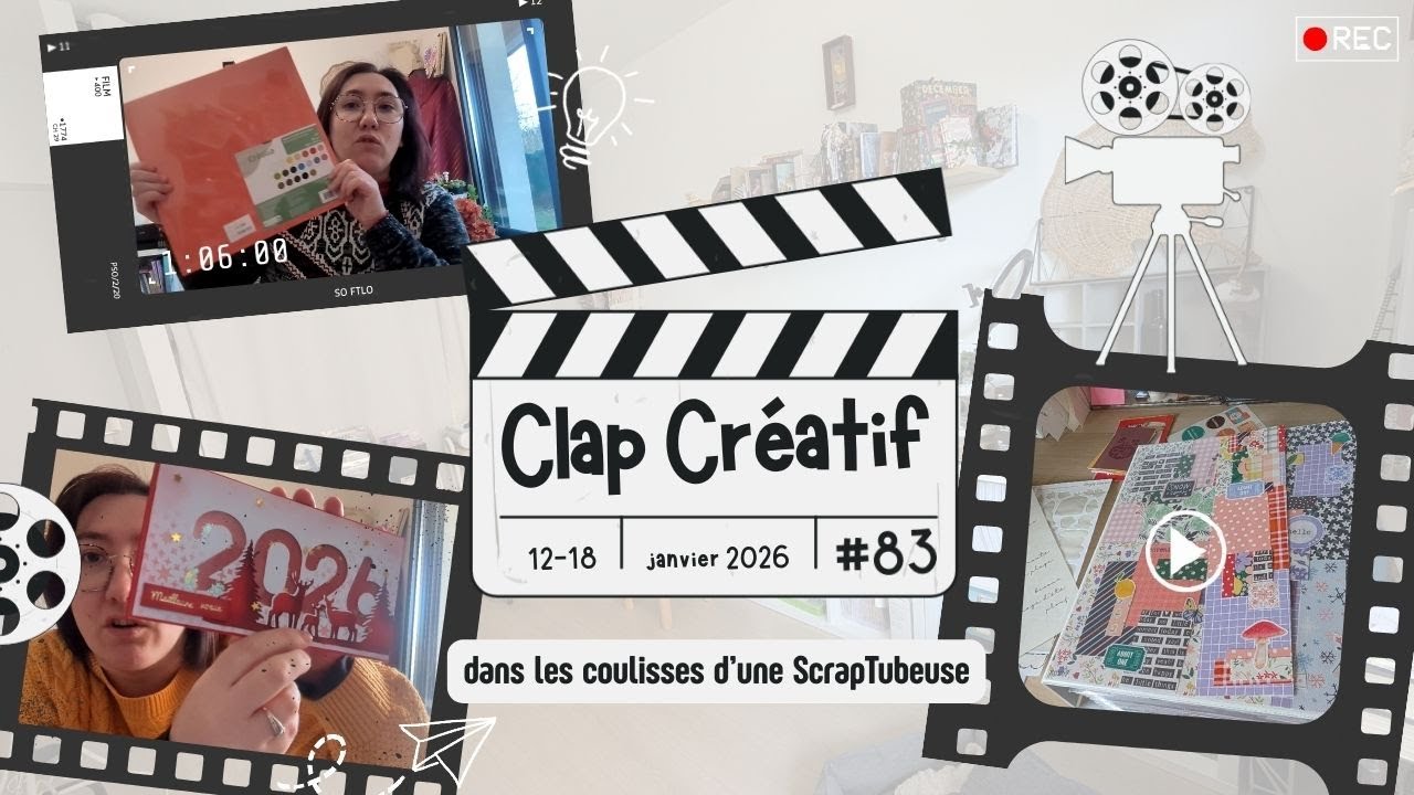 CLAP CRÉATIF #83 🎬PL 2025 terminé & PATCHWORK 