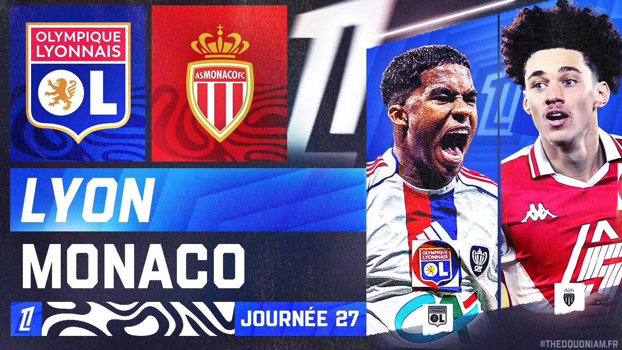 🔴 LYON - MONACO : 1 - 2 | 🔵🔴 LES GONES VEULENT SE REPRENDRE POUR LDC ! | LIGUE 1 - LIVE/DIRECT