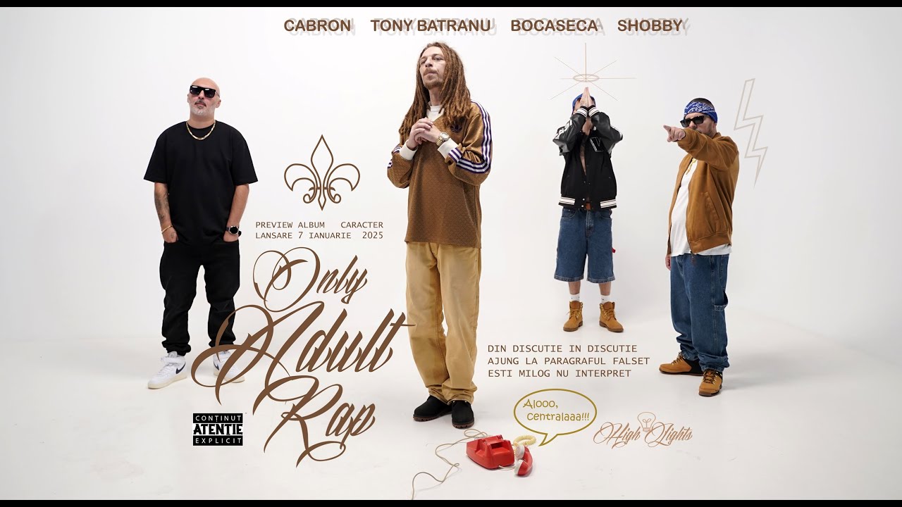 Shobby - Adult Only Rap Ft. Tony Bătrânu, Cabron, Bocaseca