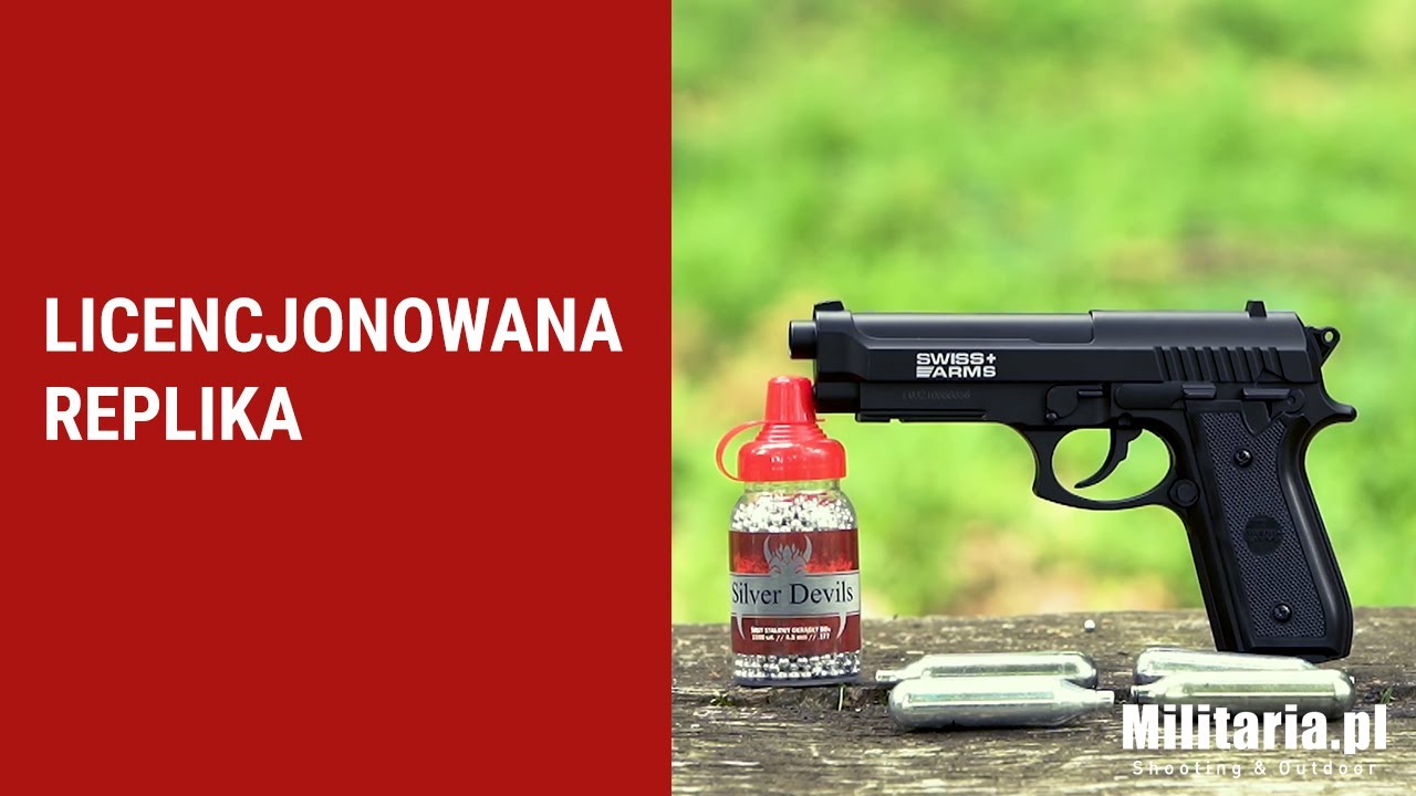 Pistolet wiatrówka SwissArms SA92  | Sklep Militaria.pl