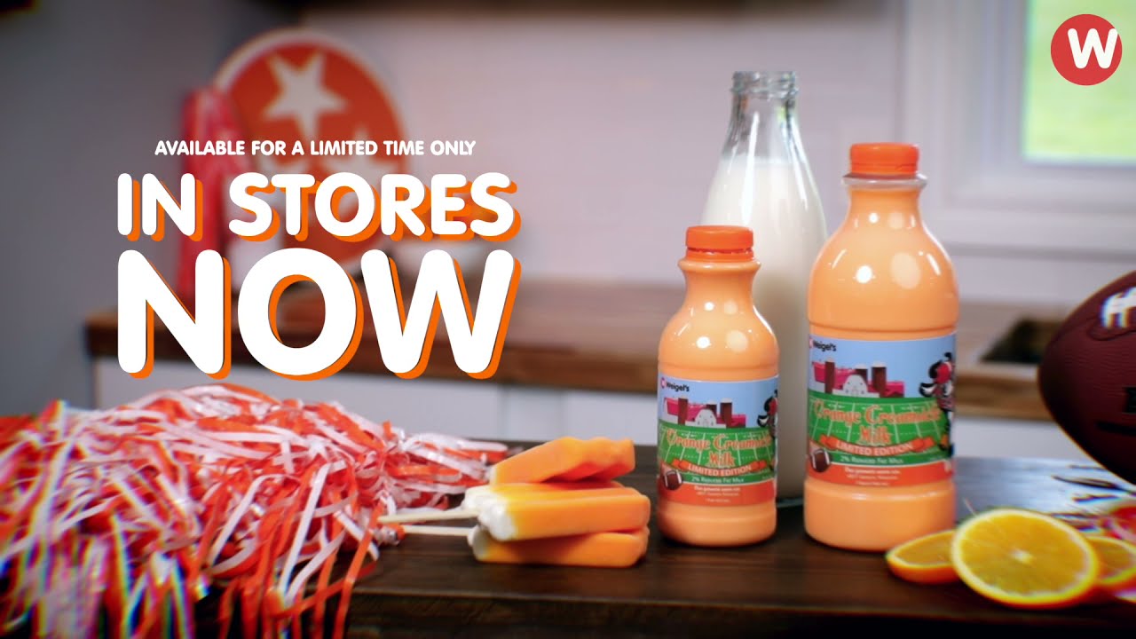 Orange Creamsicle Milk