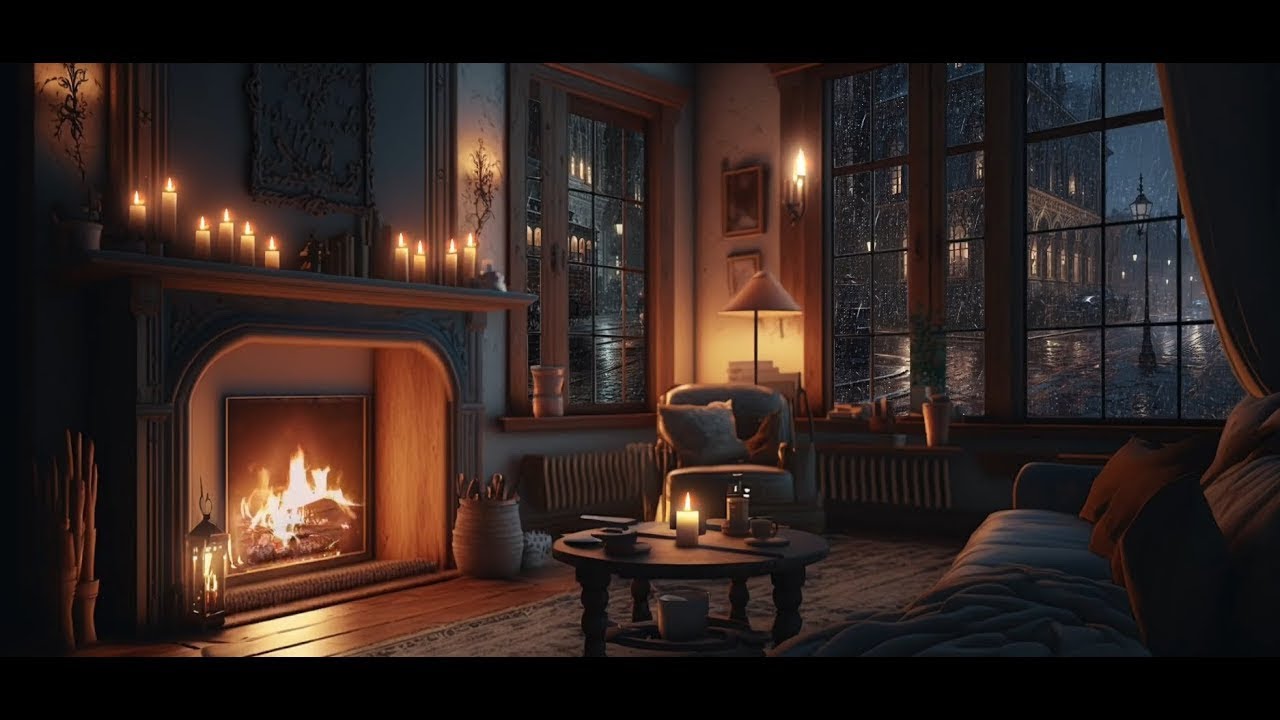 No ads-Old city rain sounds-Relaxing rain sounds for sleeping/studying