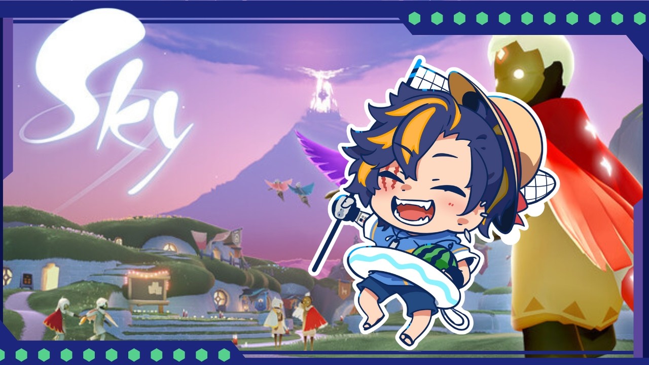 ぶらぶら空飛んだり配信　#雑談　#sky