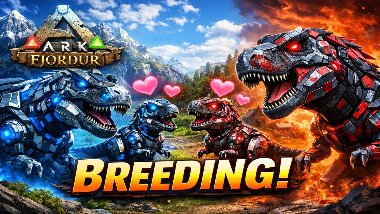 BREEDING T-REX TEK- FJORFUR ARK EVOLVED
