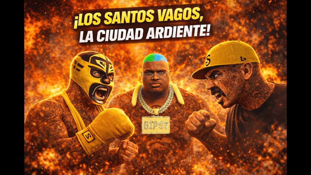 ¡LOS SANTOS VAGOS 🔥 LA CIUDAD ARDIENTE! | ENFRENTAMIENTO TOTAL EN LOS SANTOS | CheckPoint V6 👾 |