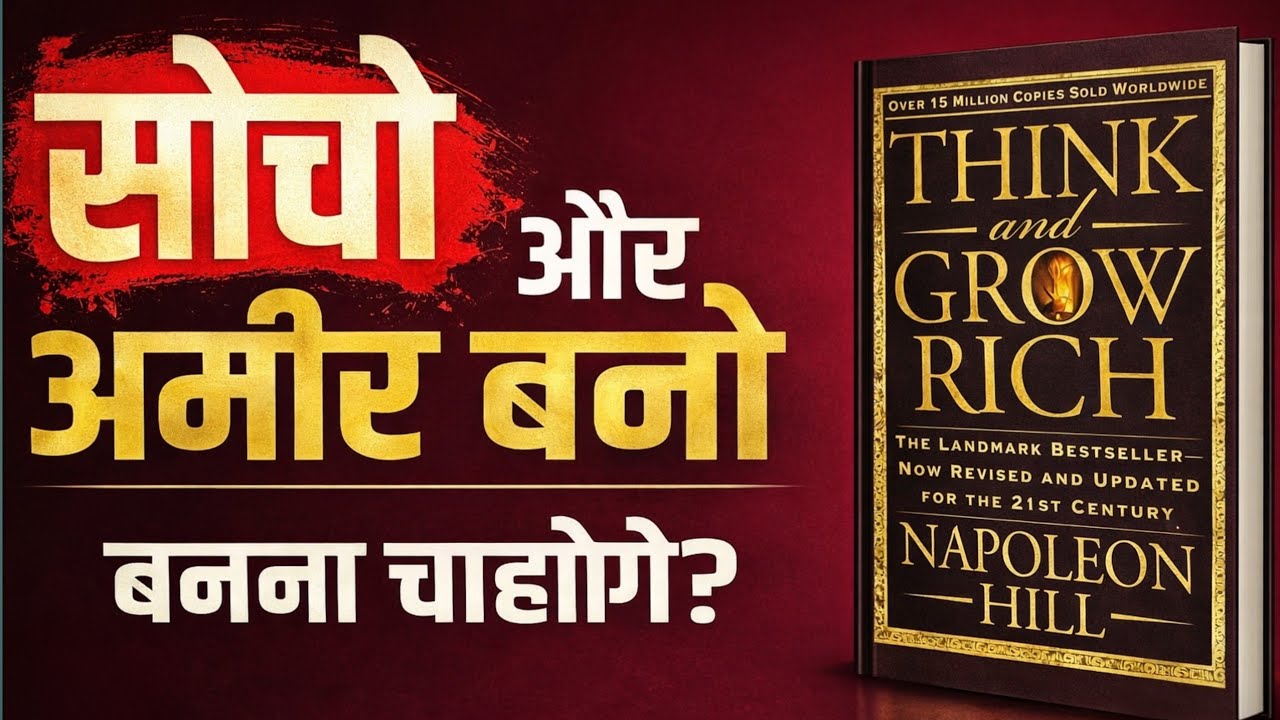 Think & Grow Rich की 13 Golden Keys | ऐसे सोचो और अमीर बनो!
