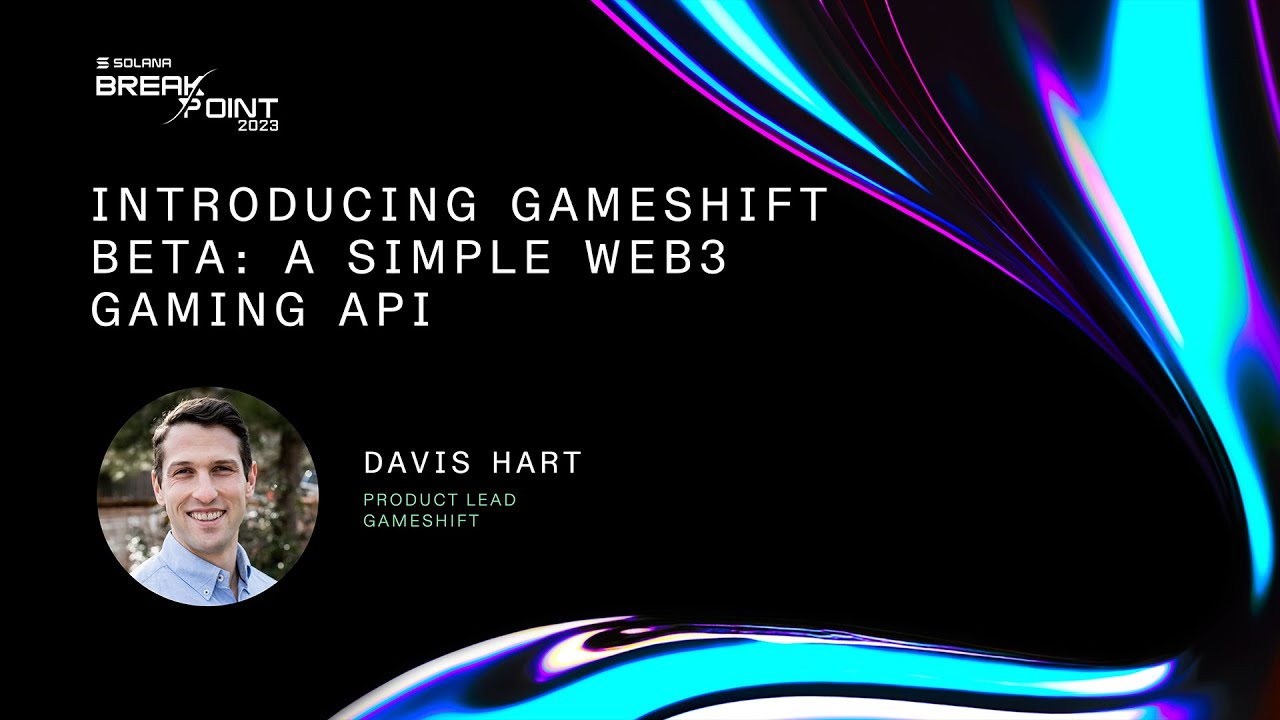 Breakpoint 2023: Introducing Gameshift Beta: A Simple Web3 gaming API