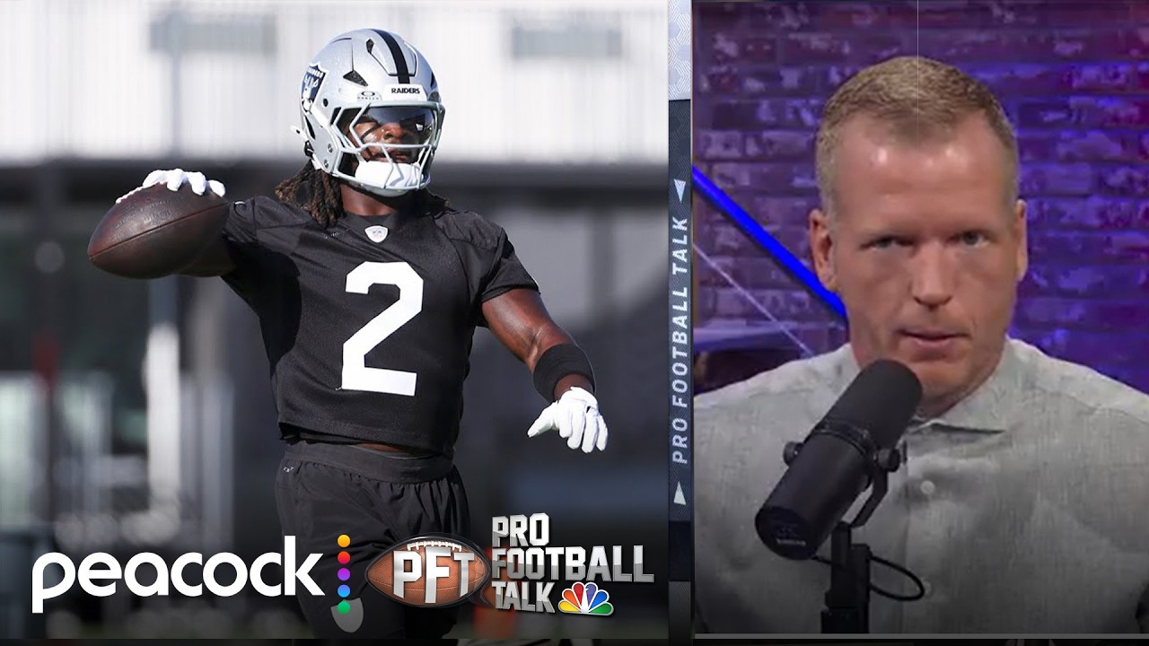 LV Raiders' hopes for Ashton Jeanty, Mike Washington Jr. in 2026 | Pro Football Talk | NFL on NBC