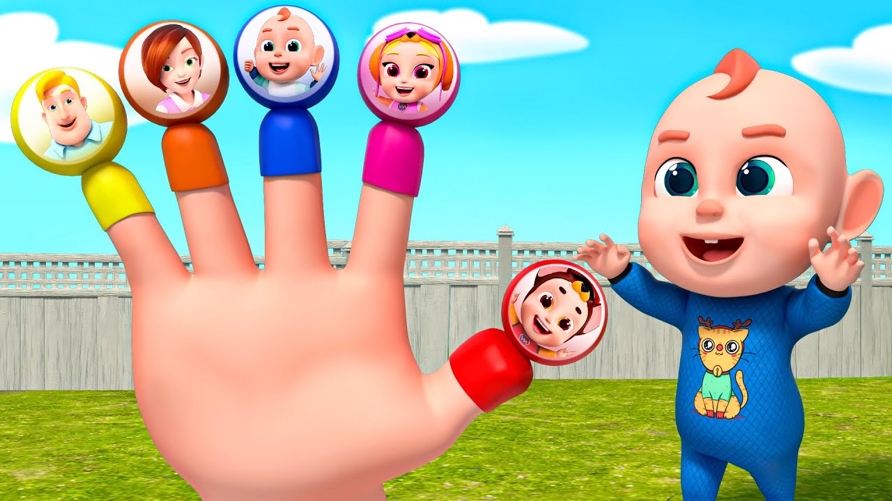 Lagu Keluarga Jari 🤗 | Finger Family | Lagu Anak-anak | Bahasa Indonesia - Rosoo