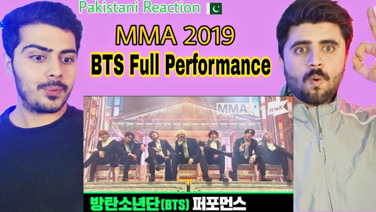 BTS MMA 2019 Full performance || Pakistani Reaction ||