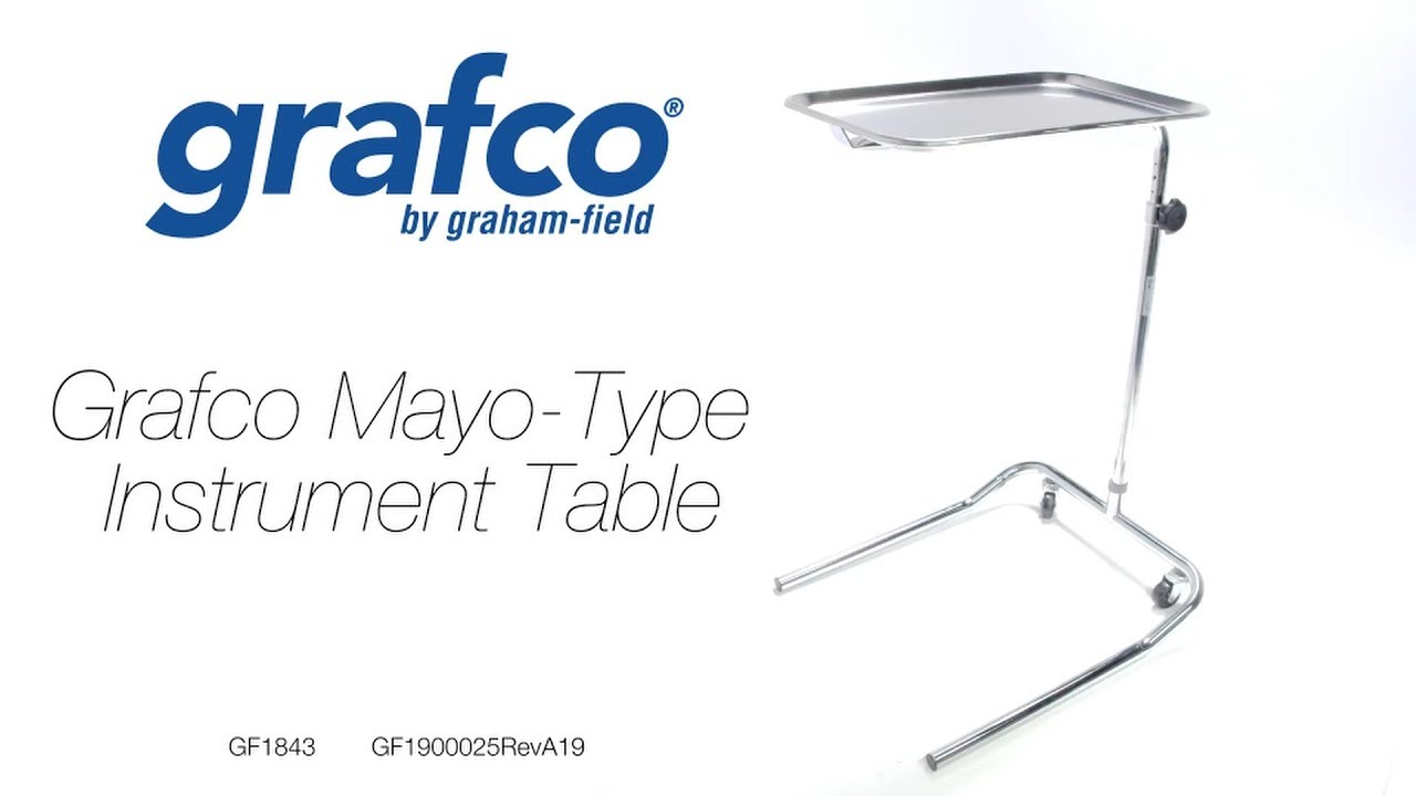 GRAFCO&reg; MAYO-TYPE INSTRUMENT TABLE | How-to Instruction Video