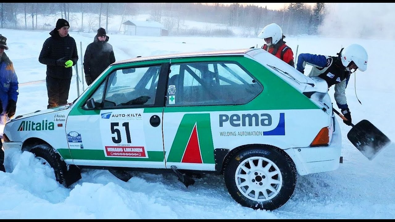 Historic Rally Mikkeli 20.1.2024, Action!