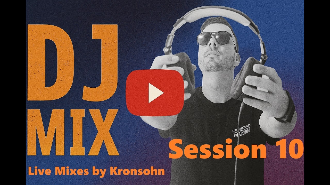 House, EDM & Techno - DJ Live Mix on XDJ-1000 MK2 / Session 10 by Kronsohn