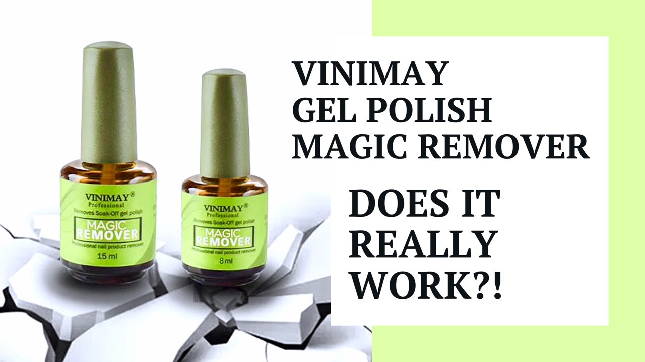 Vinimay Gel Polish Magic Remover - Does It Really Work?!