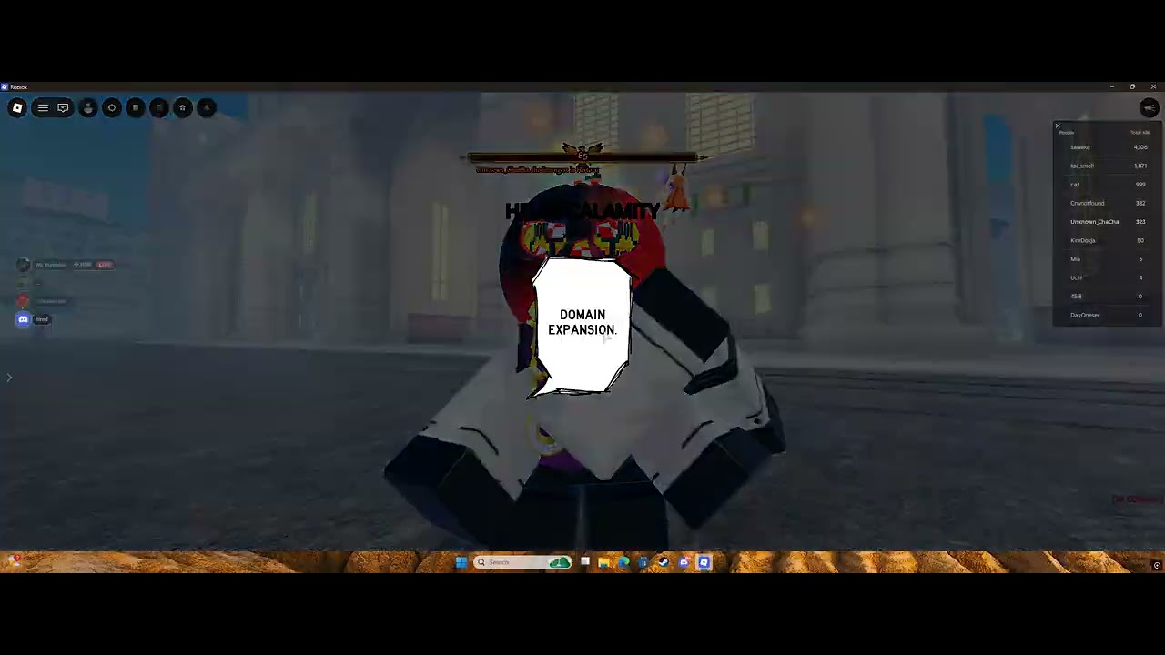 Roblox| Jump Showdown| Strongest of History character showcase