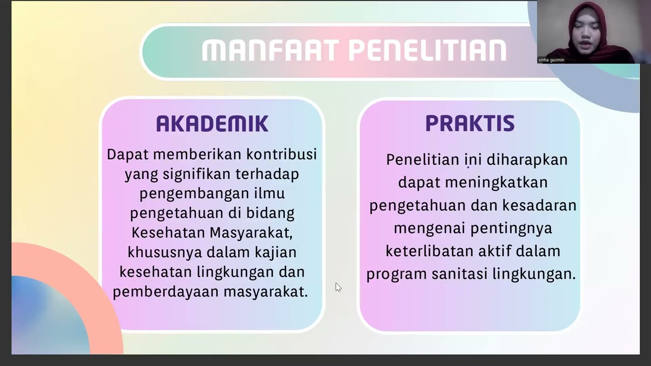 VIDEO PRESENTASI AGNE KAMILA SARI NIM 1072251026
