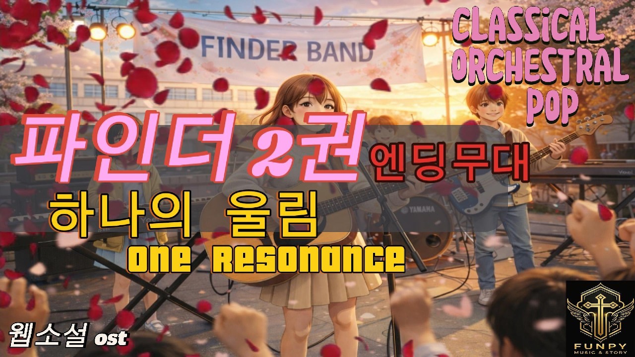 [#파인더ost]파인더2권 엔딩곡_하나의 울림 (One Resonance) | 클래식퓨전팝 · 우정과화해, #문피아소설 #웹소설 #파인더 #음악드라마 #뮤직컬소설 #순수 #초등소설