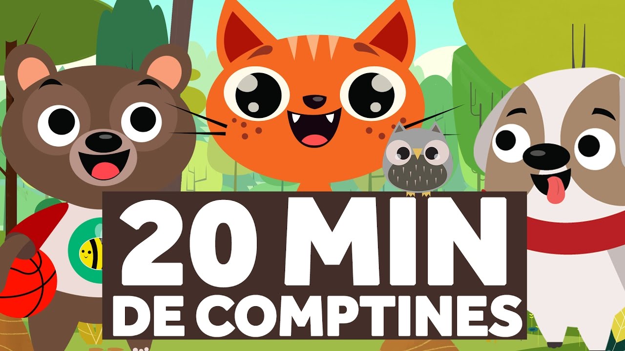 20 Minutes de Comptines pour les Enfants - Promenons-Nous Dans Les Bois - Le Monde des Zibous