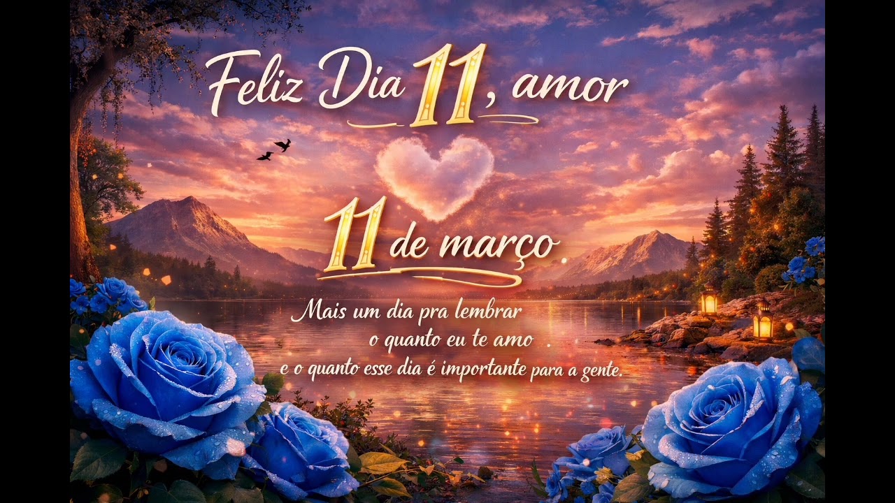 FELIZ DIA 11 VIDA...
